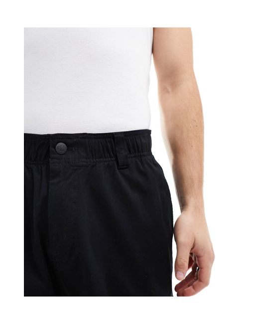 Pantalones cargo negros básicos Calvin Klein de hombre de color White