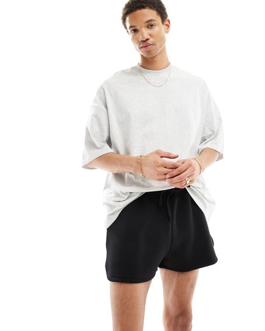 ASOS – runner-shorts in White für Herren