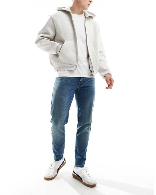 French Connection Blue French Connection Tapered Jeans for men