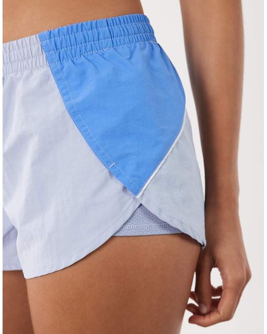 Cotton On Blue Active Dolphin Hem Shorts