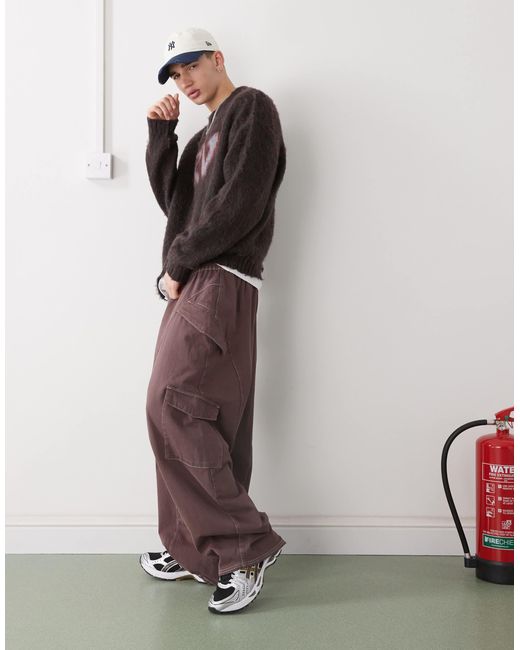 Collusion – oversize-hose in Purple für Herren
