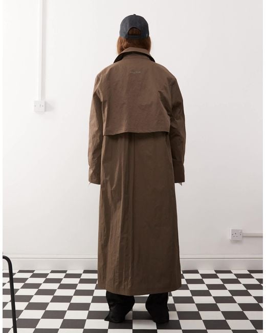 Collusion Natural Longline Trench Jacket