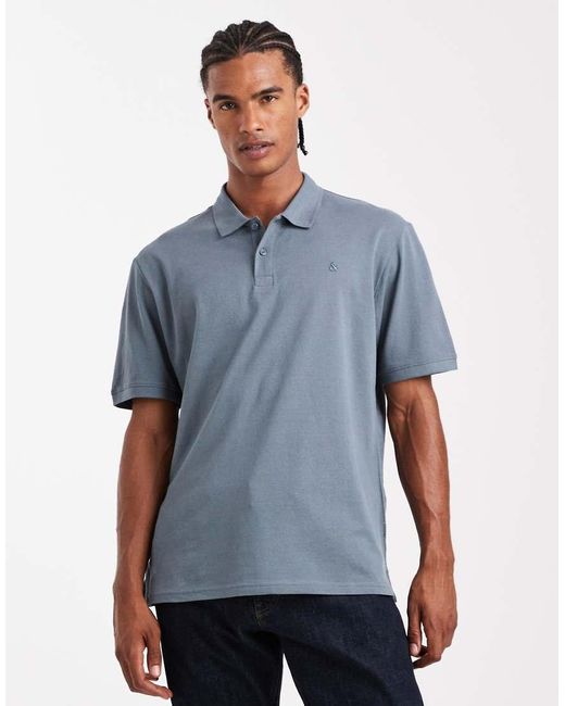 Jack & Jones Blue Polo Shirt for men