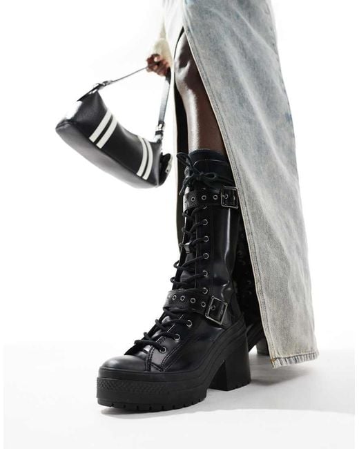 Converse Black Chuck 70 De Luxe Heel Boot