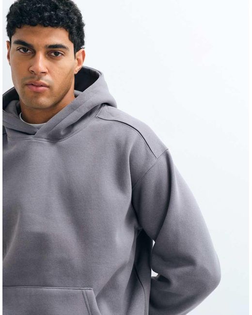 Cotton On Black Box Fit Hoodie for men