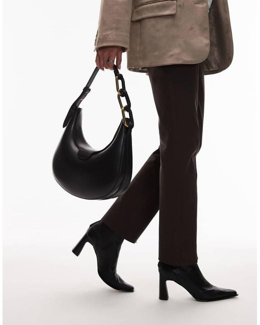 Charles & Keith Black Kora Shoulder Bag