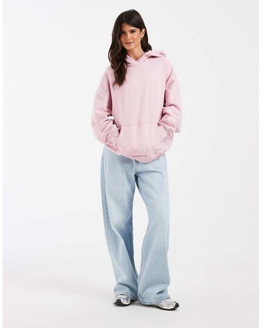 Hollister Pink Oversized Hoodie