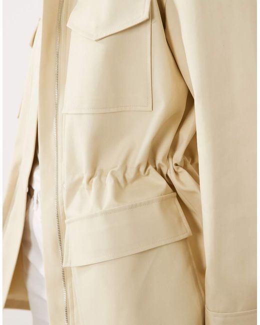 Parka Stretto di Mango in Natural