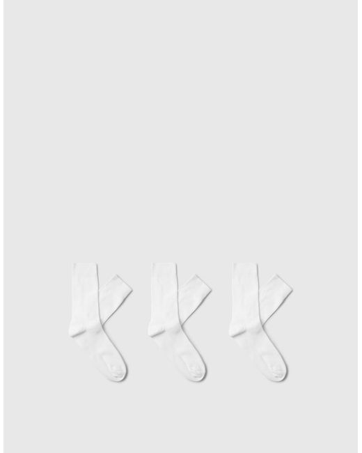 Calcetines De SELECTED de hombre de color White