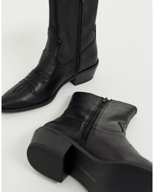 bershka cowboy boots