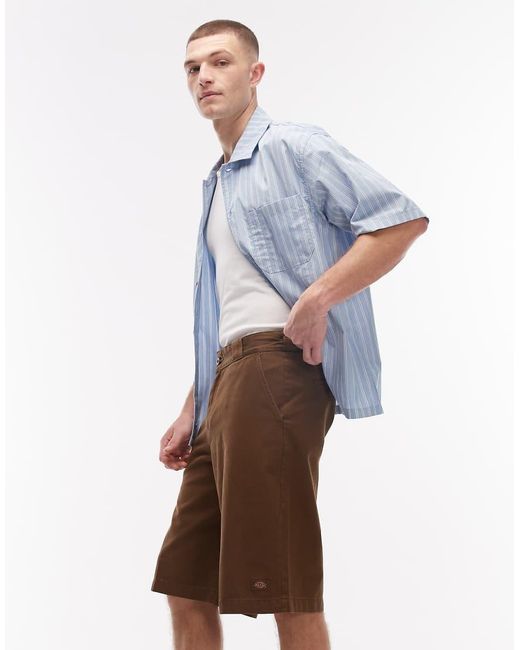 Dickies Brown 247 13" Work Shorts for men