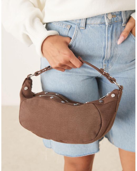 Mango Natural – kleine, weiche handtasche aus baumwolle
