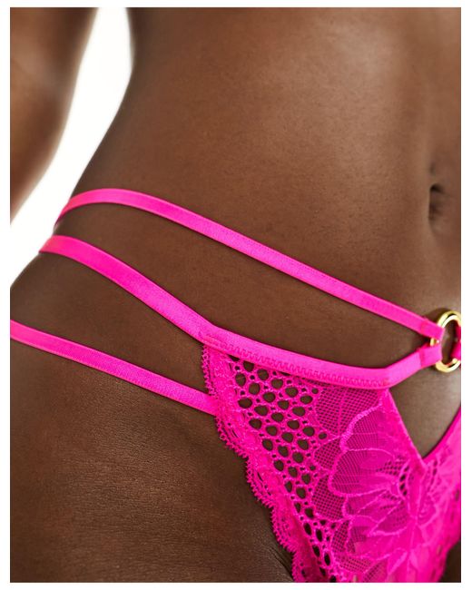 Ann Summers Pink Compelling Lingerie Thong