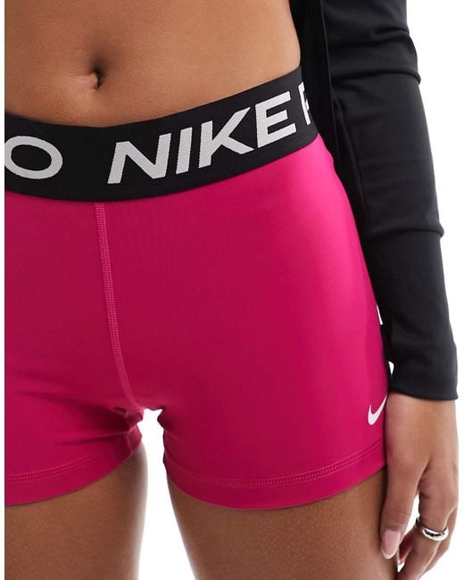 nike spandex red