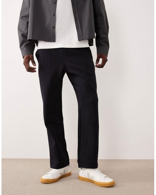 Mango Blue Tailored jogger for men
