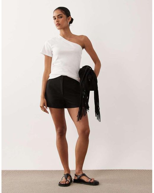 ASOS Natural Micro Shorts