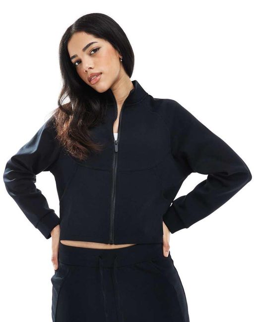 agon® Blue Zip-Up Sports Jacket