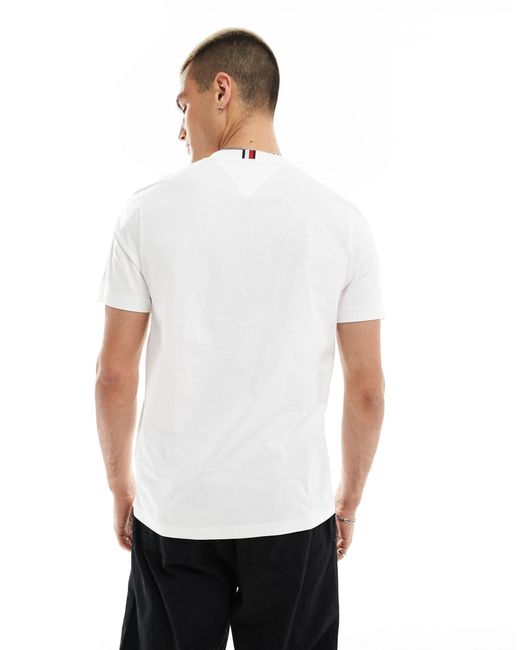 Tommy Hilfiger – t-shirt in White für Herren