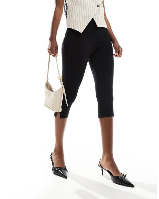 River Island Black Capri Leggings