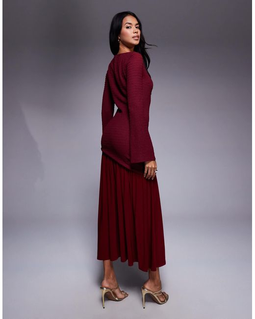 DASKA Red – maxikleid