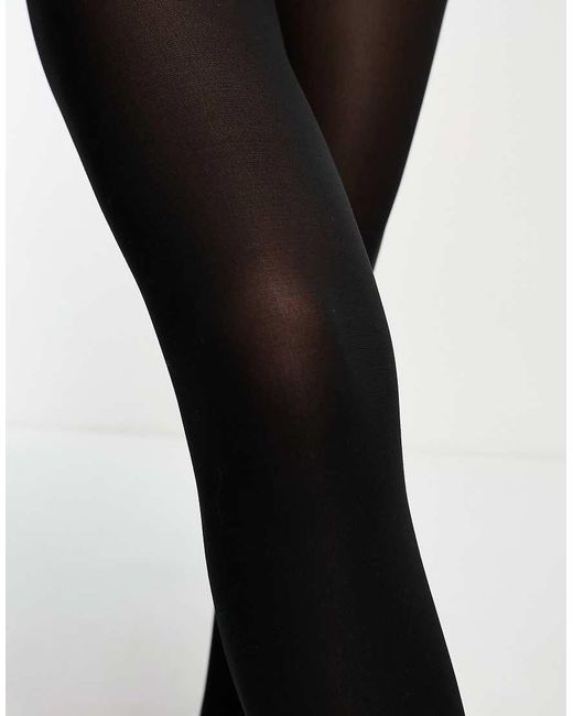 Pieces Black 2 Pack 40 Denier Tights
