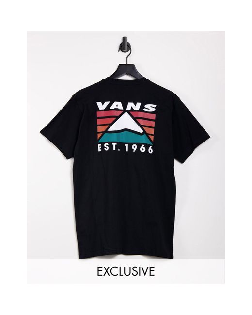 Vans Mountain Back Print T-shirt in 