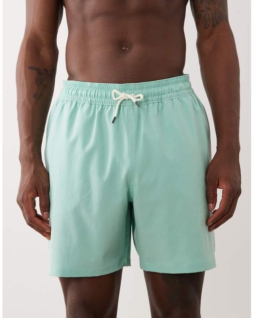 Polo Ralph Lauren Green Traveler Swim Trunk for men