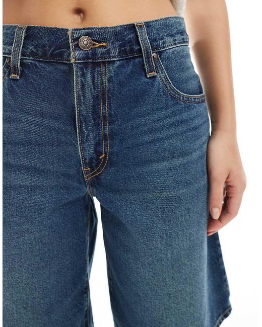 Levi's Blue baggy Dad Denim Jorts