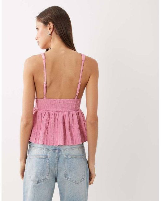 Cotton On Pink Greta Babydoll Tank