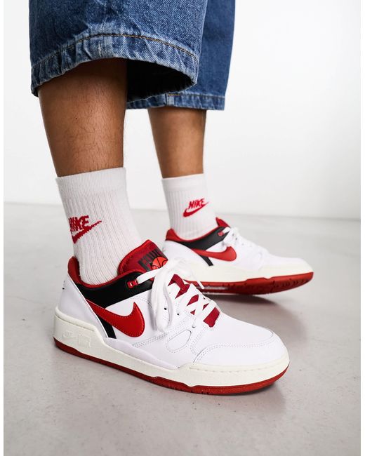 Nike Black Full Force Low Trainers for men