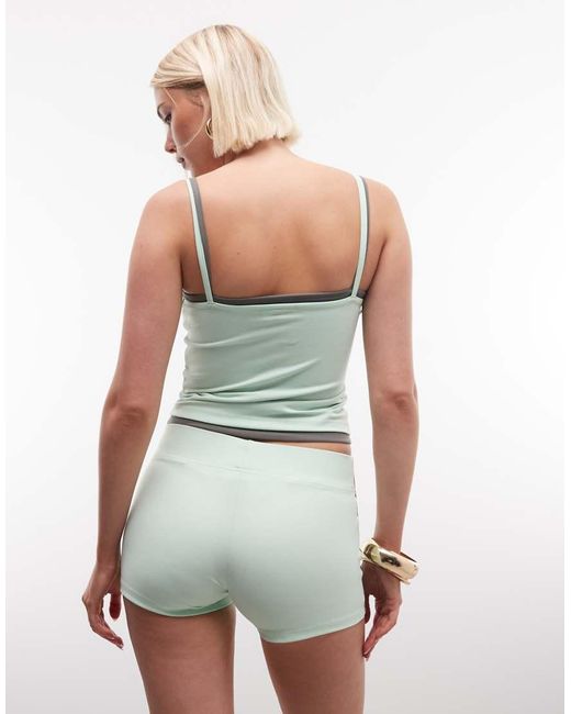 Collusion Green Football Booty Short