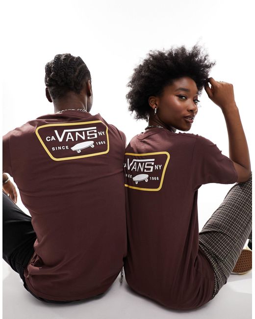 Vans Brown – full patch – t-shirt
