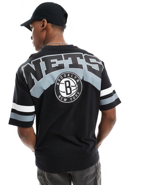 Brooklyn nets - t-shirt nera di KTZ in Gray da Uomo