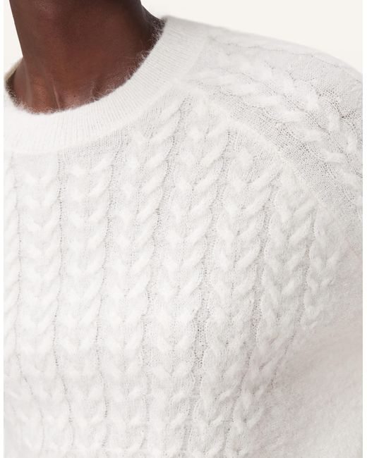 Kit - pull col ras AllSaints en coloris White