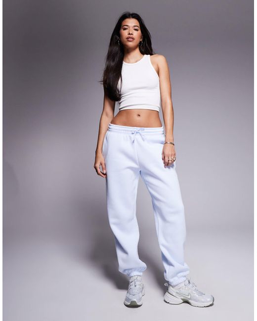 Nike Gray Phoenix Fleece High Waisted Oversized joggers
