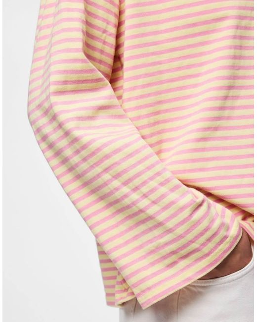 Pieces Natural Long Sleeved Top