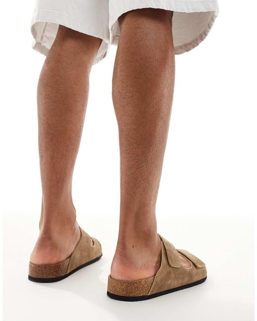 Jack & Jones White Strap Sandal for men