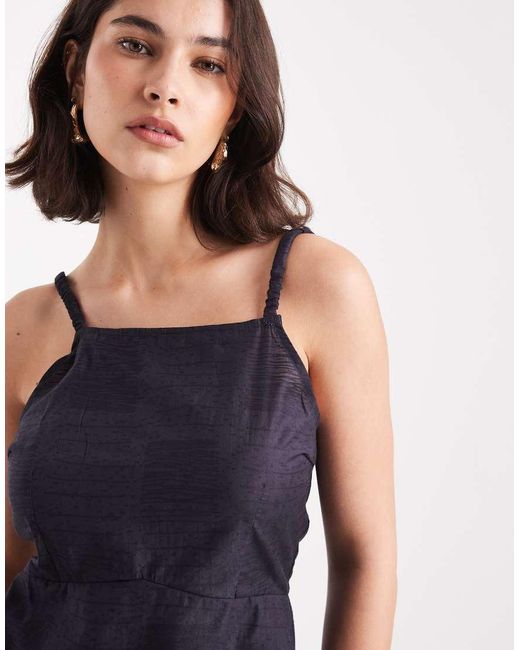 Pieces Blouse Met Bandjes En Open Achterkant in het White