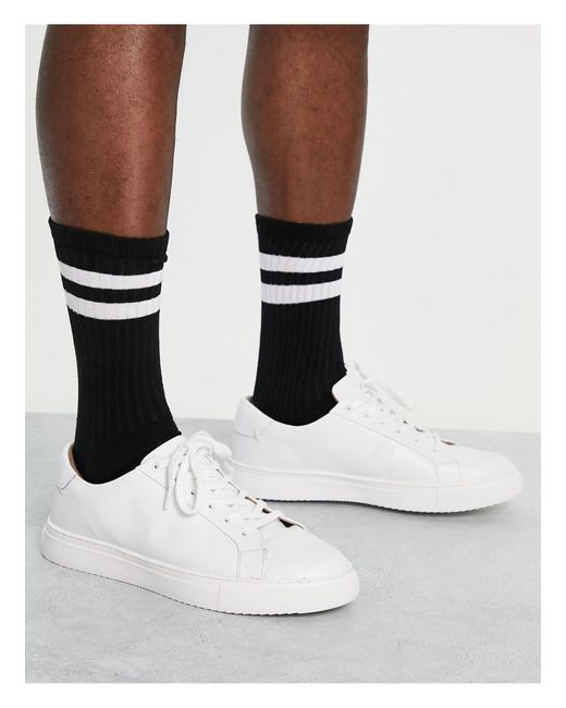 Schuh Walt - Sneakers in het White voor heren