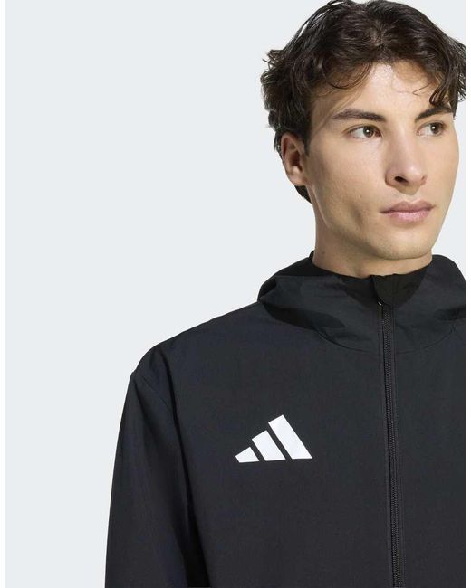 Adidas Originals Blue Entrada26 All Weather Jacket for men