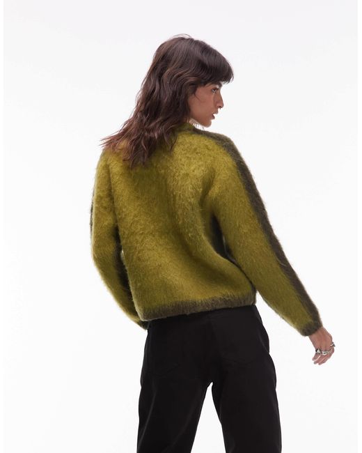 Obey Green – aura – strickpullover
