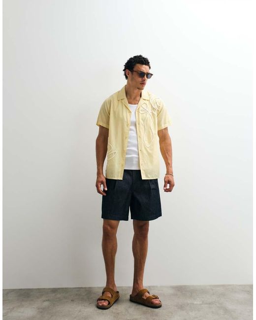 Only & Sons White Ribbed Tank Top for men
