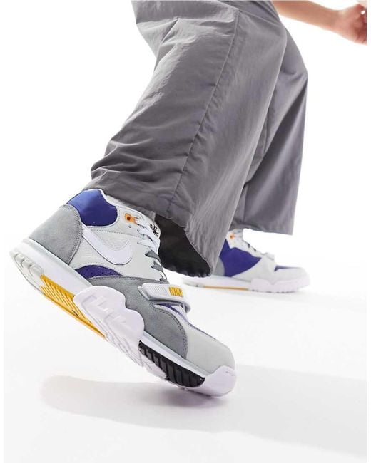 Nike Gray Air Trainer 1 Trainers for men