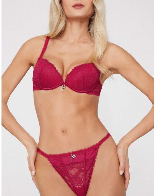 Tezenis Red Secret Love Tanga Panel G-String