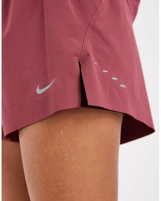 Nike Red Swift Dri-Fit Mid Rise 2