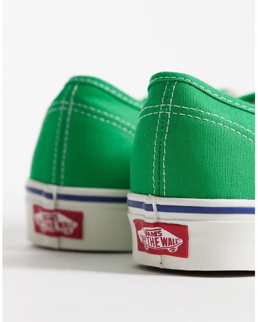 Vans Green Authentic Trainers
