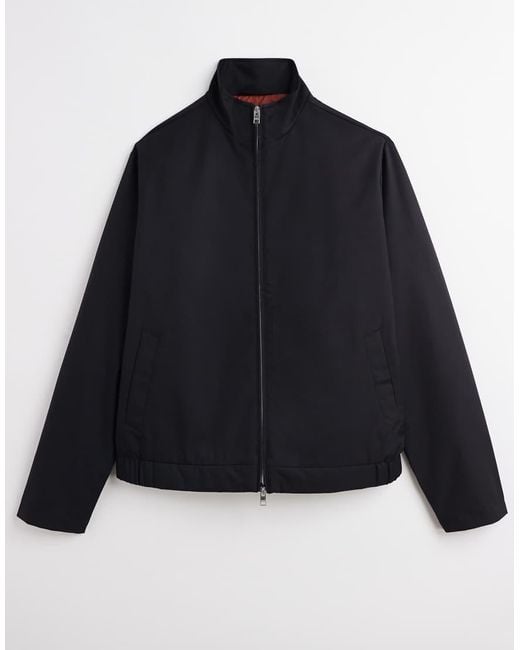 JJ Rebel Blue Harrington With Double Zip for men
