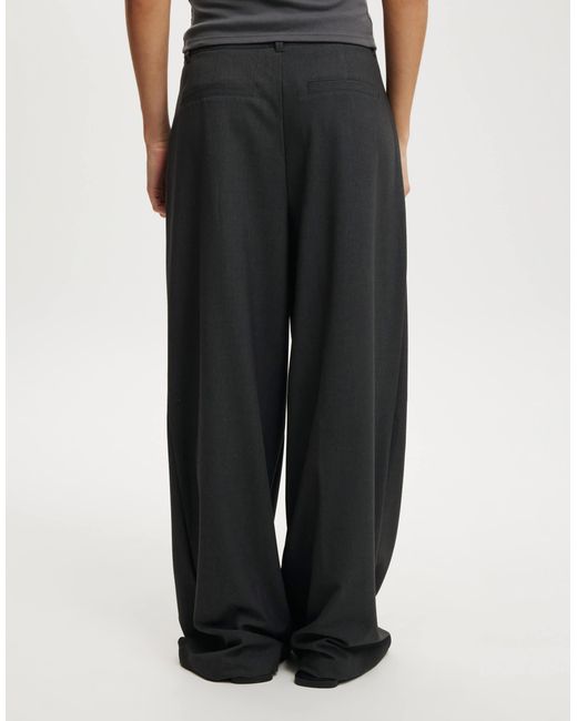 Cotton On Blue Cotton On Izzy Pleated Suiting Pant