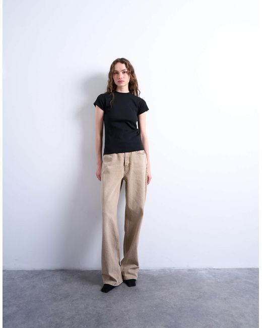 TOPSHOP Black Everyday Tee