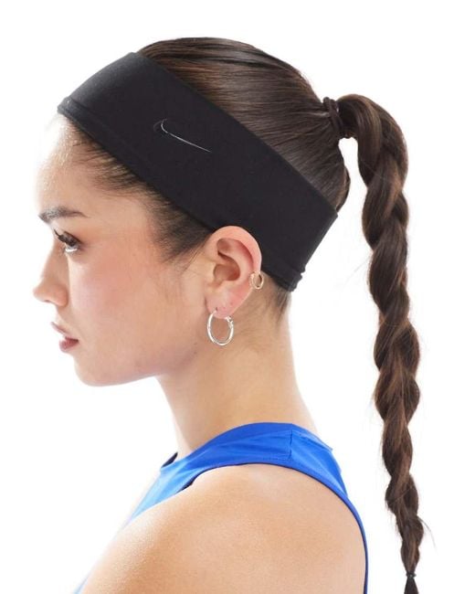 Nike Blue Nike Dri-Fit Fury Elevate Headband